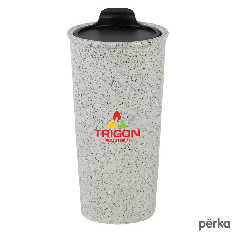 Perka® Salento 14 oz. Double Wall Ceramic Tumbler