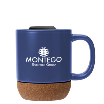 Kenya  14 oz. Ceramic Mug With Cork Base
