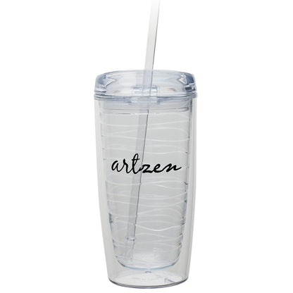 Clear Cassanova 16 oz. Hot / Cold AS Tumbler