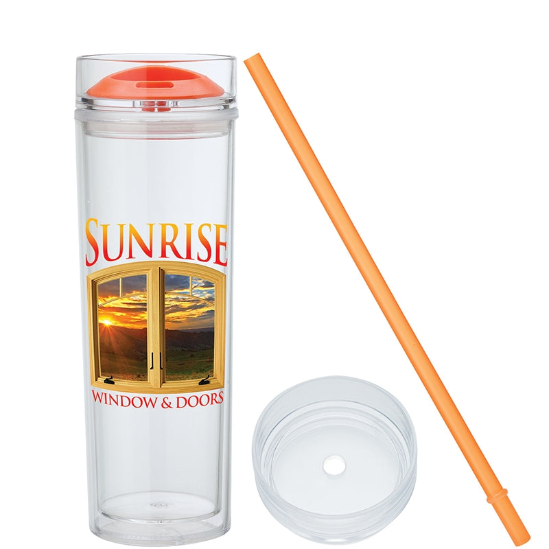 Jomocha 16 oz. Double Lid Hot / Cold Tumbler