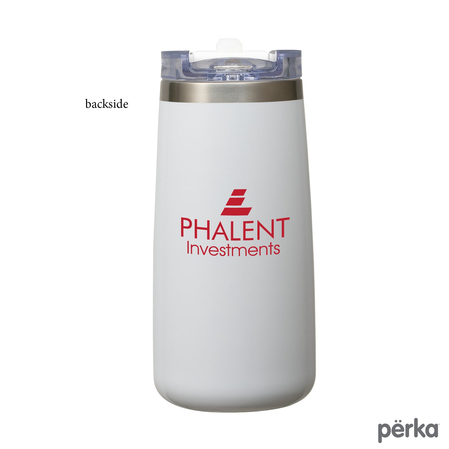 Perka® Erie 16 oz. Double Wall Stainless Steel Tumbler
