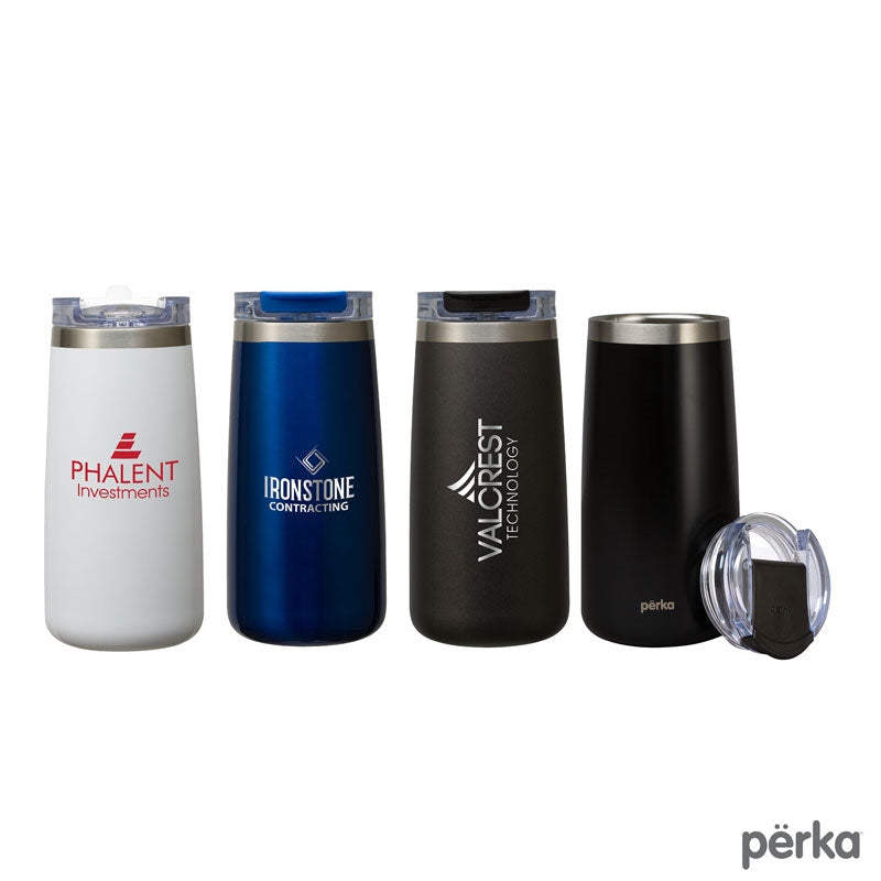 N/A Perka® Erie 16 oz. Double Wall Stainless Steel Tumbler
