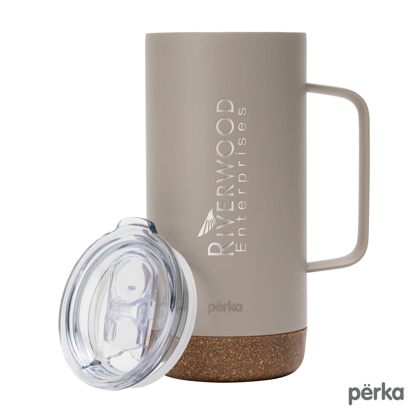 Perka® Kerstin 16 oz. 304 Double Wall Stainless Steel Mug
