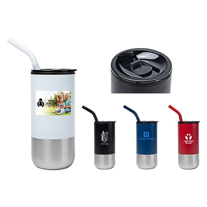 N/A Emmett 18 oz. Double Wall Steel/PP Liner Tumbler