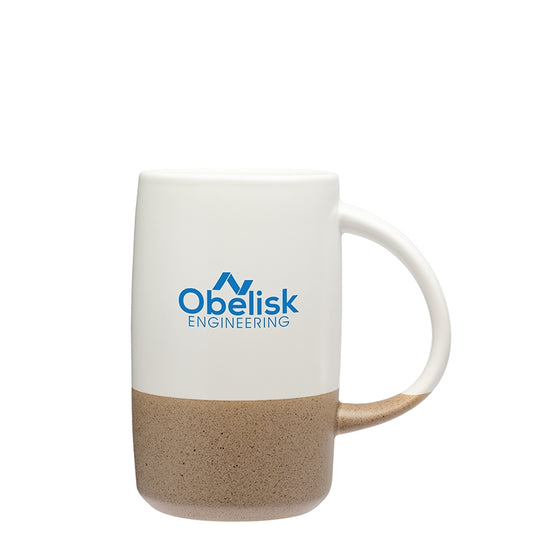 Santander 17 oz. Two-Tone Ceramic Mug