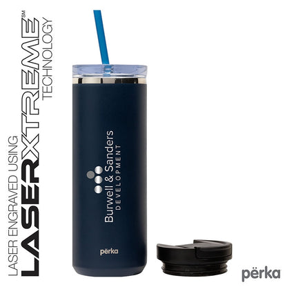 Perka® Trent 18 oz. Double Wall, Stainless Steel Hot/Cold Tumbler