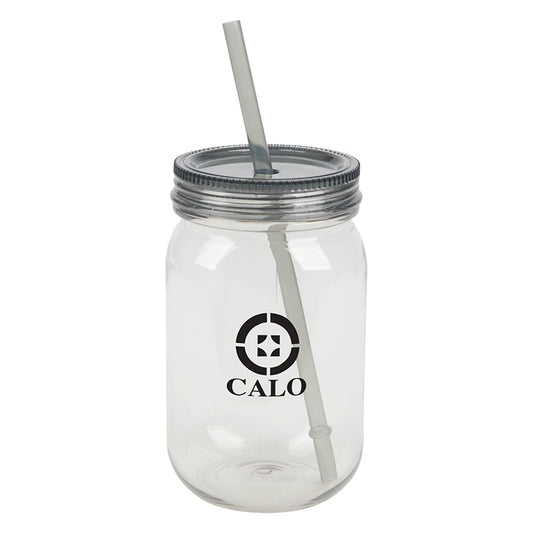 Bootlegger II 27 oz. RPET Mason Jar Tumbler