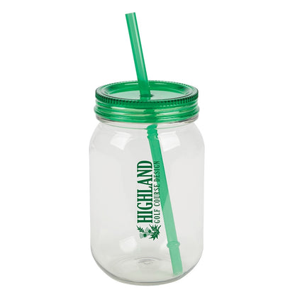 Bootlegger II 27 oz. RPET Mason Jar Tumbler