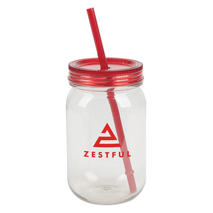 Bootlegger II 27 oz. RPET Mason Jar Tumbler