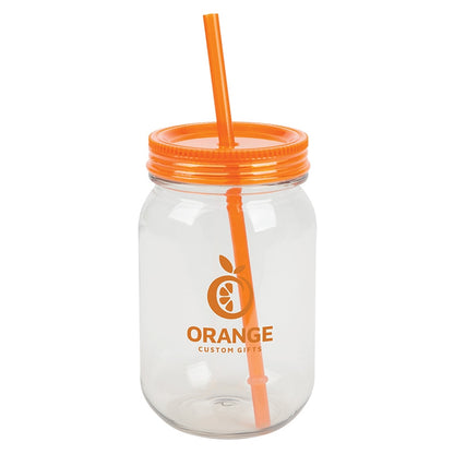 Bootlegger II 27 oz. RPET Mason Jar Tumbler