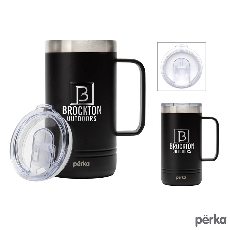 N/A Perka® Wayfarer 24 oz. 304 Double Wall Stainless Steel Mug