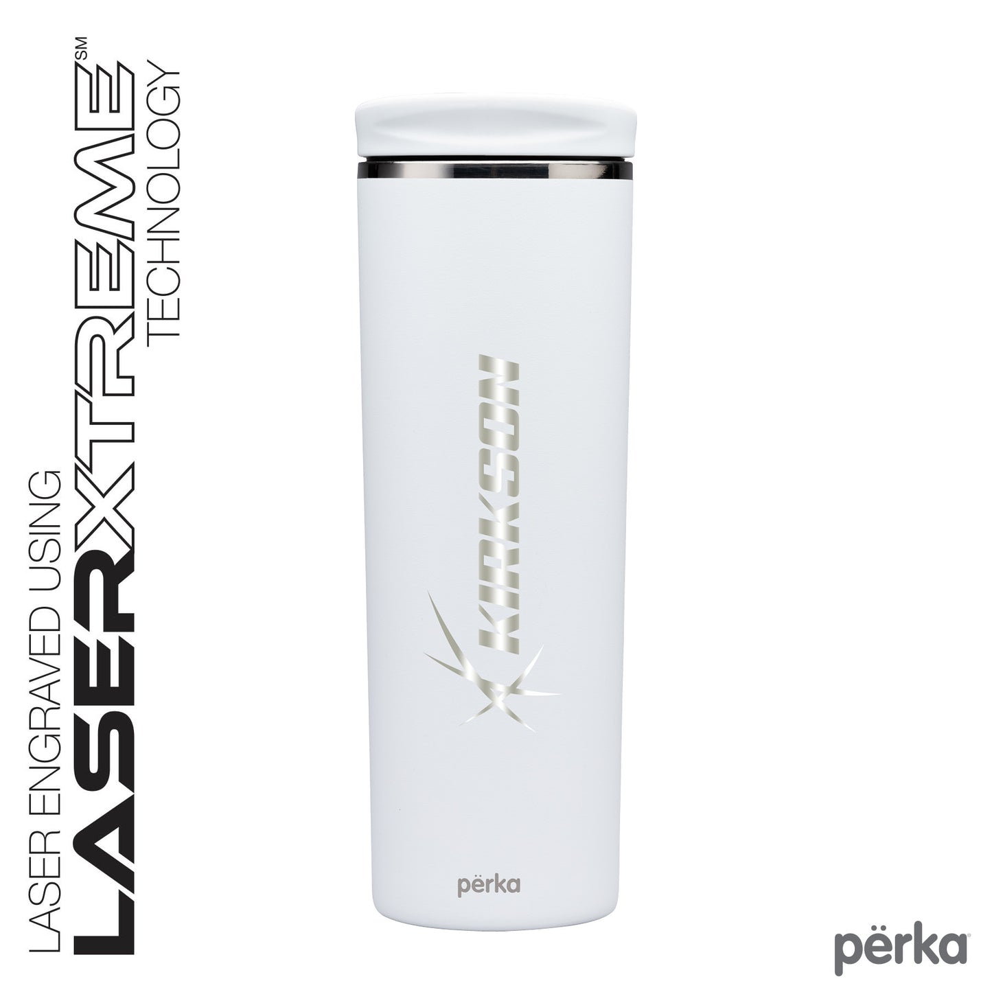 Perka® Moderno 20 oz. Double Wall, Stainless Steel Tumbler