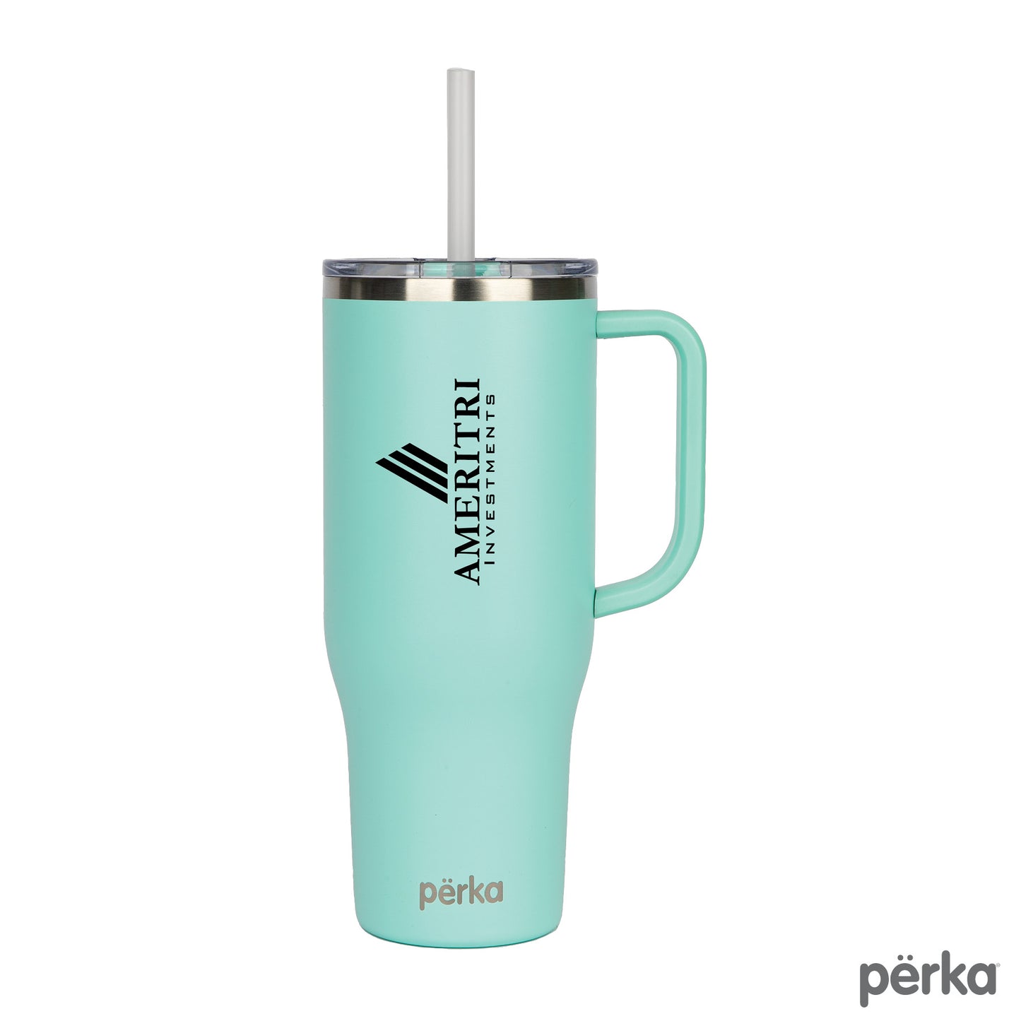 Perka® Kempton 40 oz. Double Wall, Stainless Steel Travel Mug