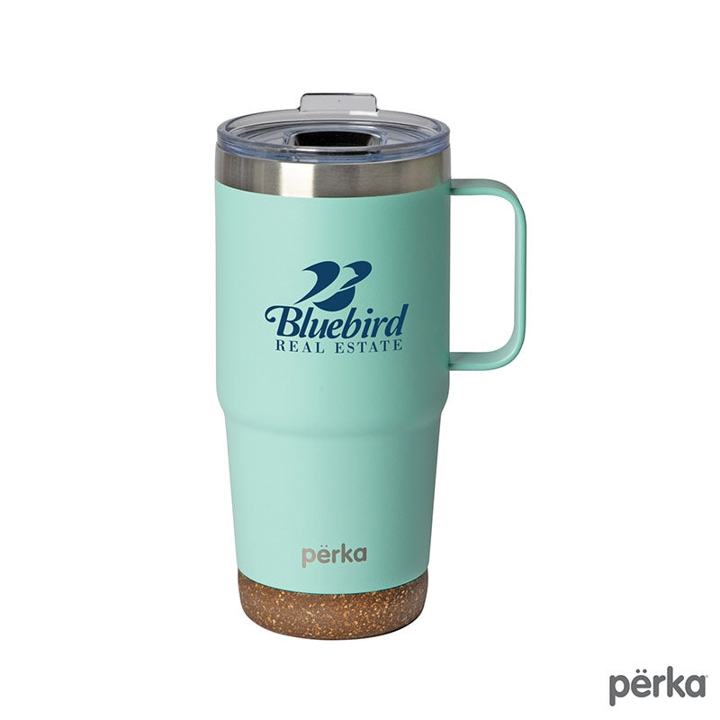 Aqua Perka® Bartlett 24 oz. Double Wall, Stainless Steel Stacking Mug