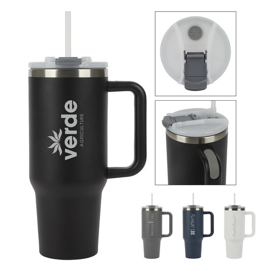 N/A Acadia 40 oz. Double Wall, Stainless Steel Travel Mug