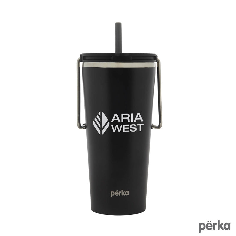 Perka® Gibson 20 oz. Double Wall Recycled Stainless Steel Travel Mug