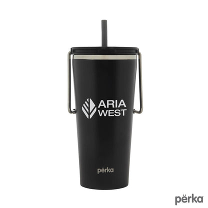 Perka® Gibson 20 oz. Double Wall Recycled Stainless Steel Travel Mug