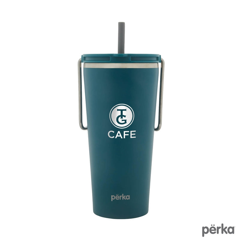 Perka® Gibson 20 oz. Double Wall Recycled Stainless Steel Travel Mug