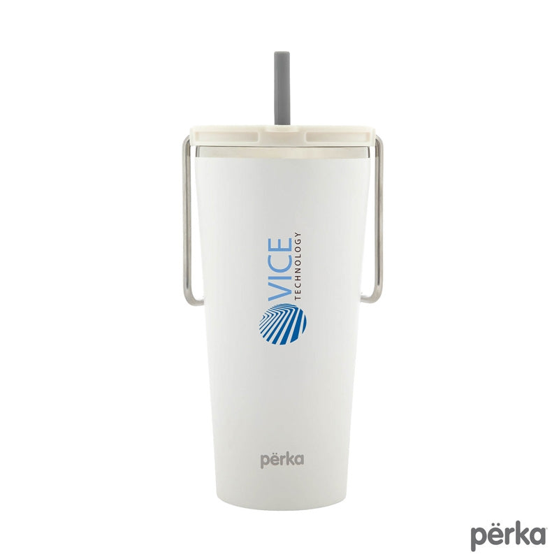 Perka® Gibson 20 oz. Double Wall Recycled Stainless Steel Travel Mug