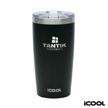 iCOOL® Lewiston 20 oz. Double Wall Stainless Steel Tumbler