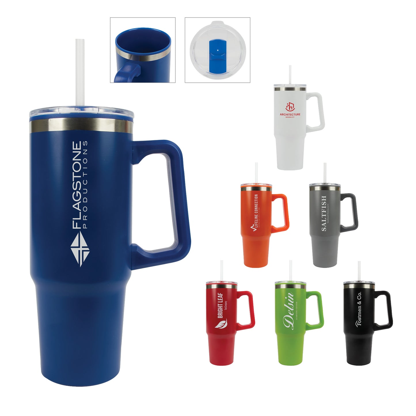 Zane 30 oz. Steel/PP Liner Travel Mug