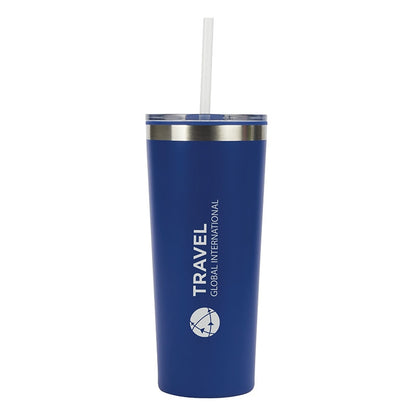 Bremen 24 oz. Steel/50% Recycled PP Liner Travel Tumbler