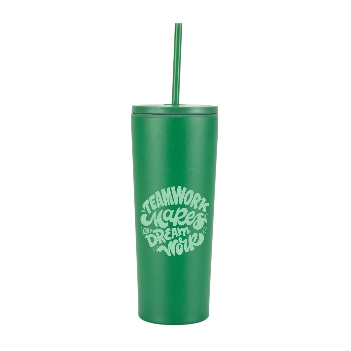 Bayard 24 oz. Double Wall Steel/PP Liner Straw Tumbler