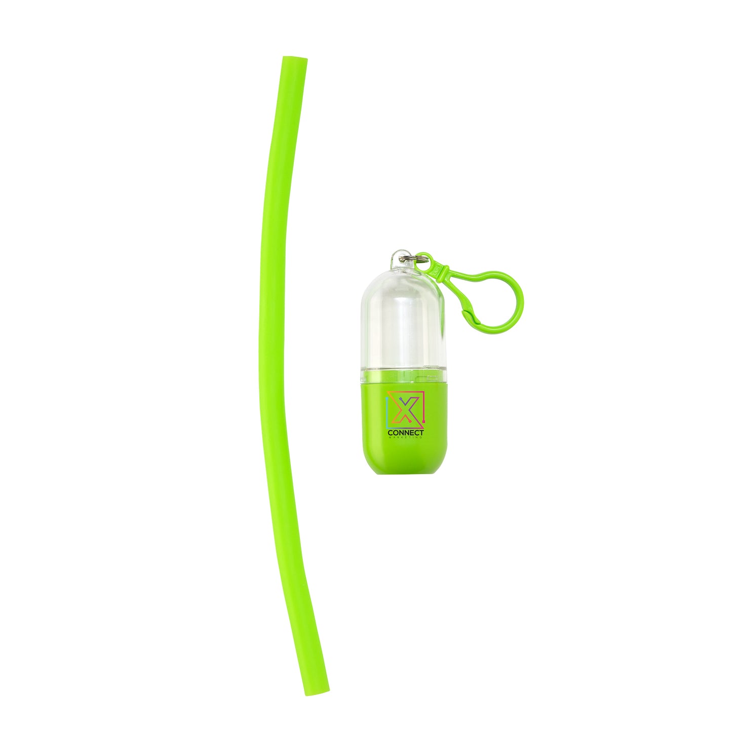 Bellini Silicone Straw in Capsule Case