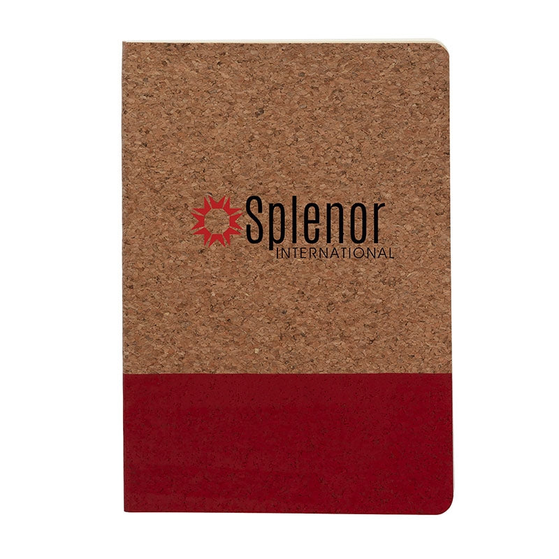 Boardwalk Two-Tone Cork Junior Notebook