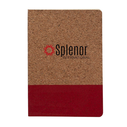 Boardwalk Two-Tone Cork Junior Notebook