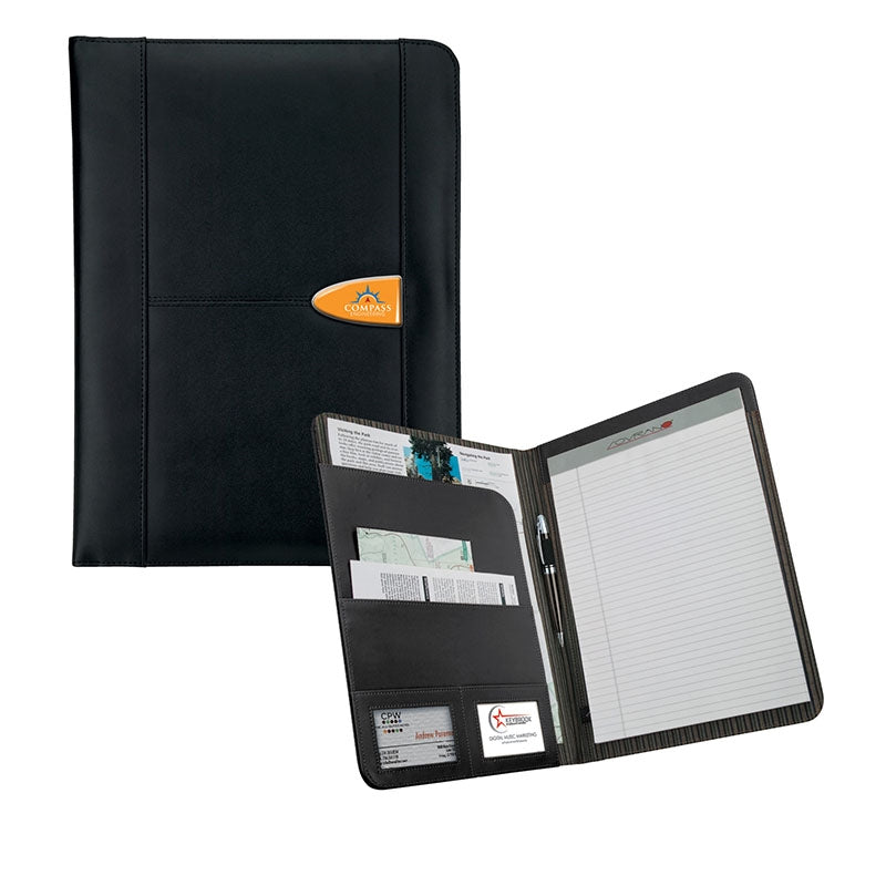 N/A Lepidus I Leather Letter Size Padfolio