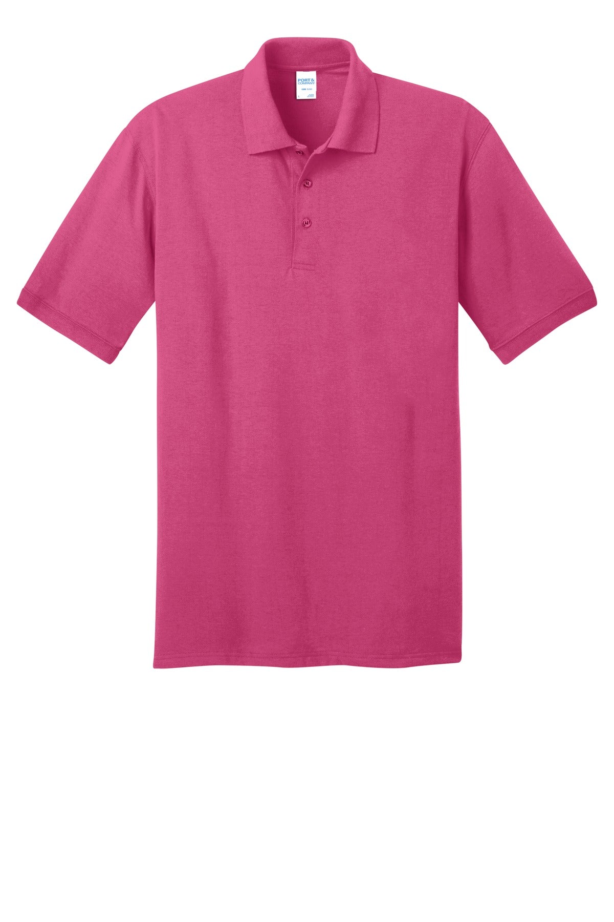 Port & Co Core Blend Jersey Knit Polo. KP55