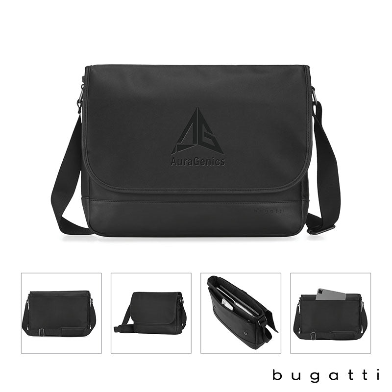 N/A Bugatti Gin & Twill Messenger Bag
