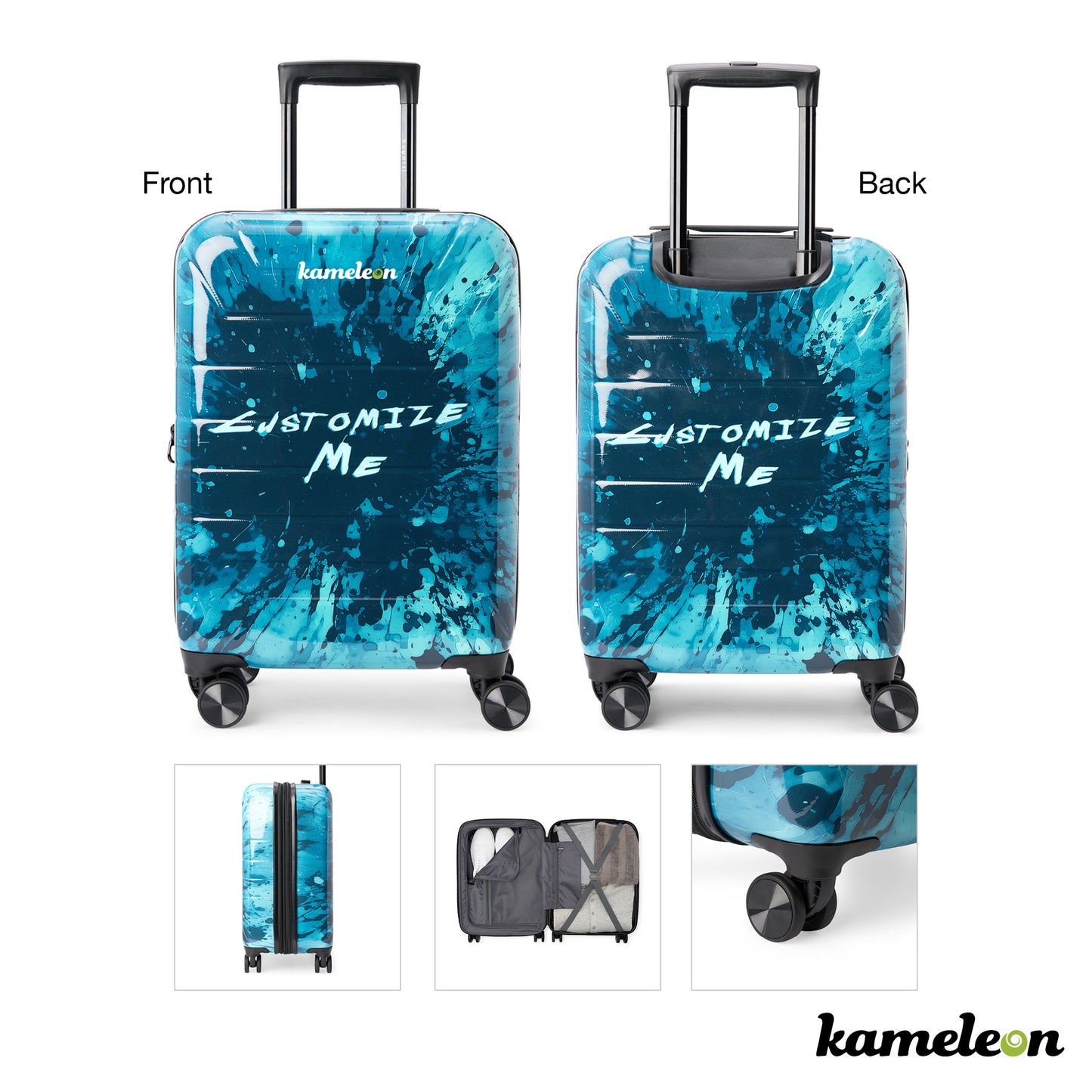 Kameleon Customizable Carry-On Luggage