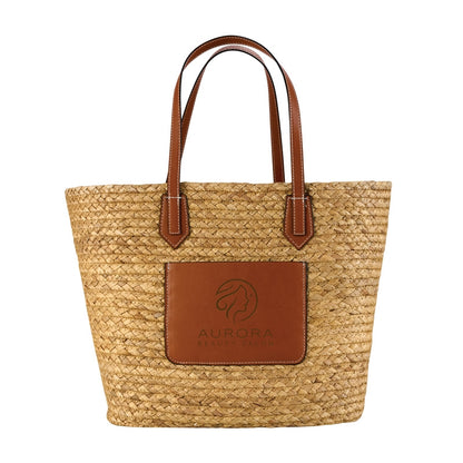 Akena Natural Hyacinth Grass Tote