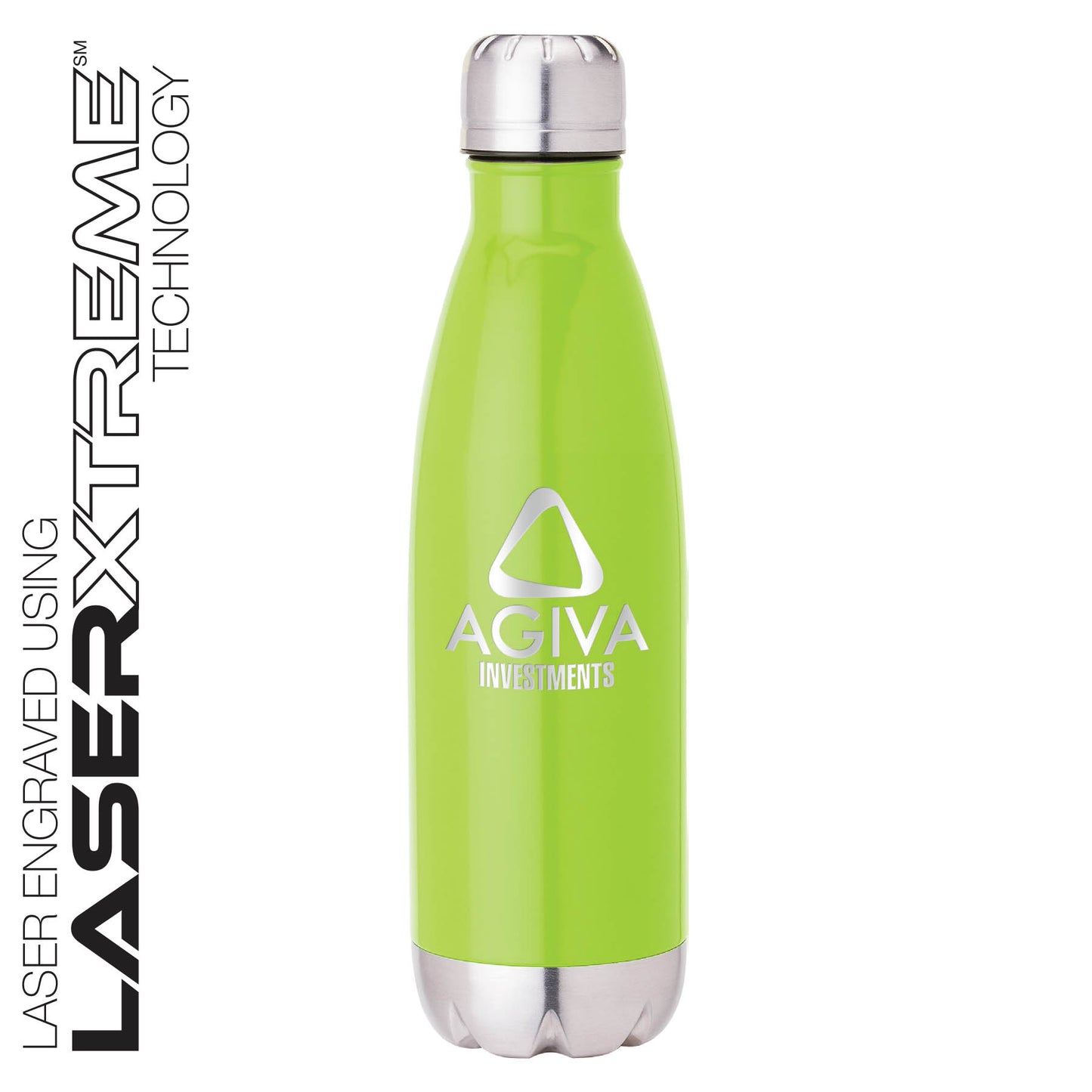 Solana 17 oz. 304 Stainless Steel Vacuum Bottle with Copper Lining