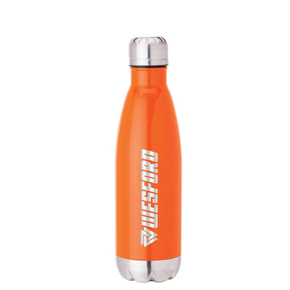 Solana 17 oz. 304 Stainless Steel Vacuum Bottle with Copper Lining