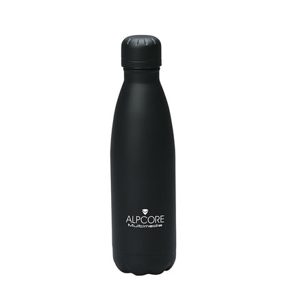 Black Palermo I 17 oz. Double Wall Stainless Steel Vacuum Bottle
