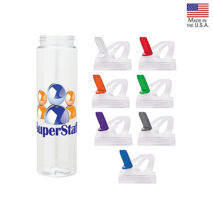 N/A Laguna 32 oz. PET Bottle with Flip Spout