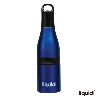 Liquid Fusion® Icy Bev Kooler® 22 oz. 3-In-1 Double Wall Stainless Steel Bottle