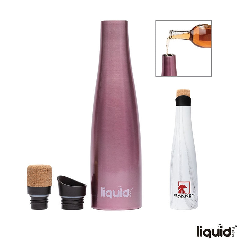 N/A Liquid Fusion®  25 oz. Vacuum Insulated Steel Wine Carafe / Bottle