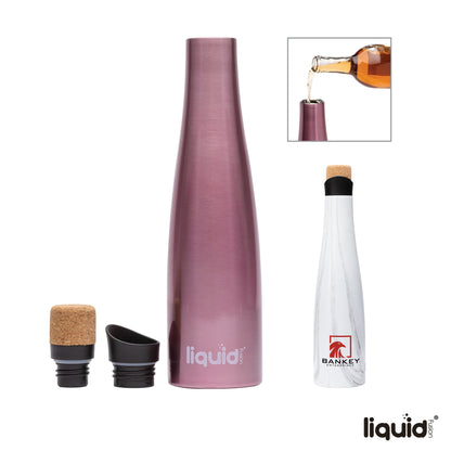Liquid Fusion®  25 oz. Vacuum Insulated Steel Wine Carafe / Bottle