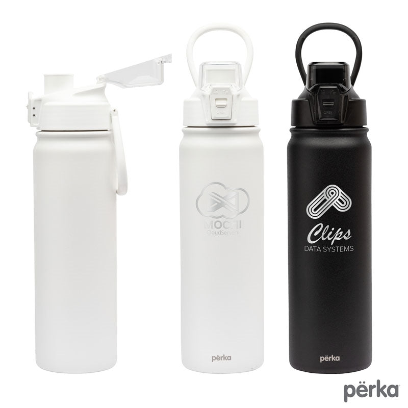 N/A Perka® Rex 24 oz. Double Wall, Stainless Steel Water Bottle