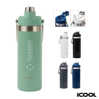 N/A iCOOL® Lakewood 24 oz. Double Wall, Stainless Steel Bottle