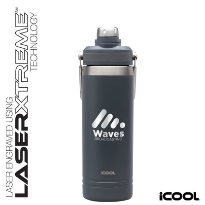 iCOOL® Lakewood 24 oz. Double Wall, Stainless Steel Bottle