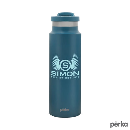 Perka® Monroe 24 oz. Double Wall Recycled Stainless Steel Water Bottle