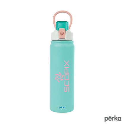 Aqua Perka® Rex Fresh 24 oz. Double Wall, Recycled Stainless Steel Water Bottle