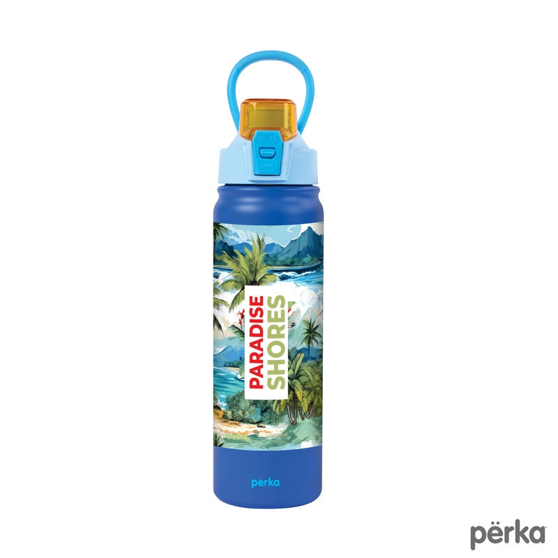 Perka® Rex Fresh 24 oz. Double Wall, Recycled Stainless Steel Water Bottle