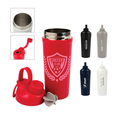 N/A Longden 26 oz. Double Wall, Stainless Steel Shaker Bottle