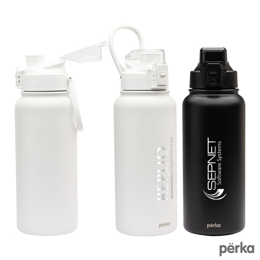 Perka® Rex 32 oz. Double Wall, Stainless Steel Water Bottle